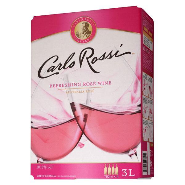カルロ ロッシ ロゼ 3,000ml バッグ イン ボックス ワイン（業務店向け大型サイズ) E&amp;J...