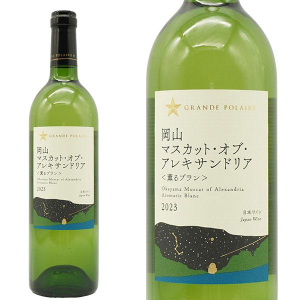 グランポレール 岡山マスカット オブ アレキサンドリア(薫るブラン) 2023年 750ml ( 醸...