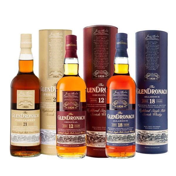 ザ・グレンドロナック  飲み比べ3本セット（シングルモルト  スコッチウイスキー）  送料無料  家...