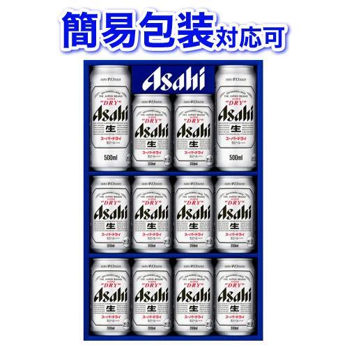 【簡易包装対応可】アサヒ スーパードライ ビールギフトセット 350ml缶×10本 500ml缶×2...