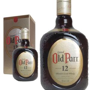 【箱入】オールド パー1L(1000ml) 12年 ブレンデッド スコッチ ウイスキー 玉無 箱付 40％Old Parr 12year 1L｜wineuki