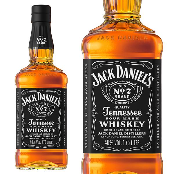【あすつく】【正規品 1750ml ビッグサイズ】ジャック ダニエル ブラックラベル オールド No...
