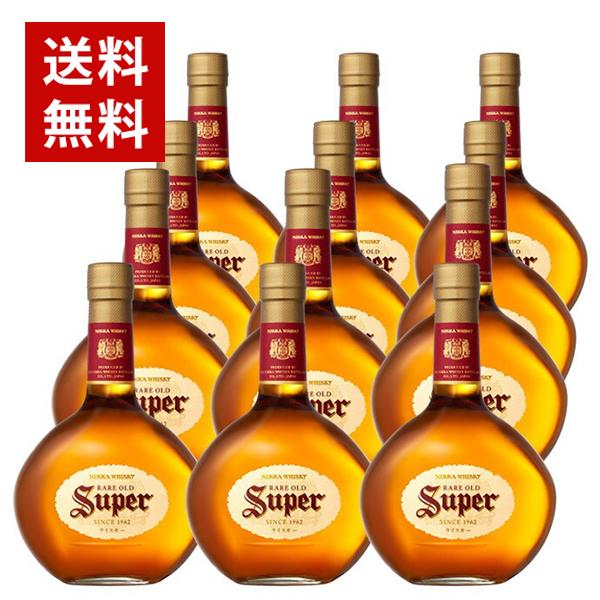 【送料無料/12本セット】スーパーニッカ 正規品 700ml×12本 ケース [12本入り] ブレン...