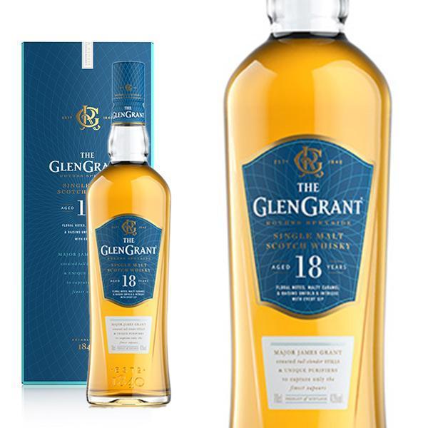 【箱入 正規品】グレン グラント 18年 シングル モルト スコッチ ウイスキー 正規品 700ml...