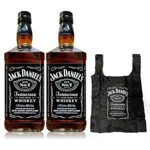 正規品 1750ml×２本 オリジナルエコバッグ付】ジャック ダニエル