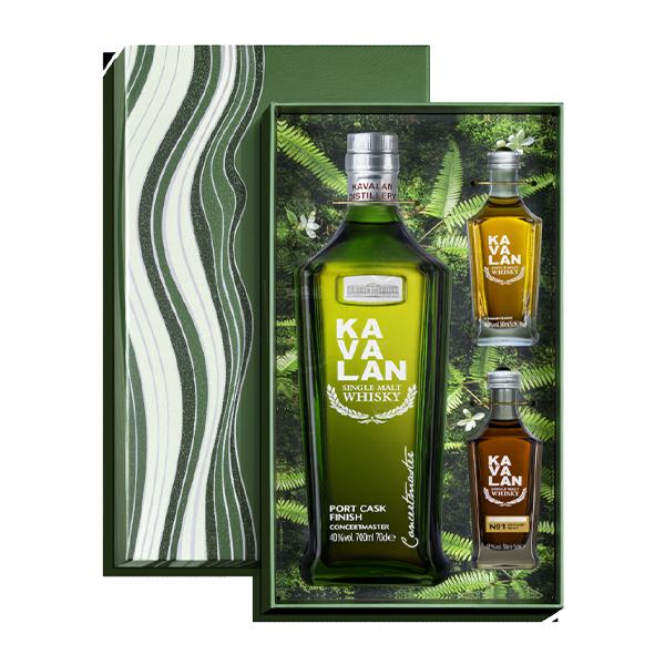 【送料無料 正規品 箱入 ミニチュア付】カバラン コンサートマスター ポートカスクフィニッシュ ギフ...