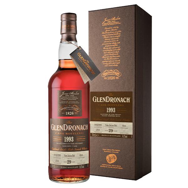 【正規品 箱入】グレンドロナック 1993 年 29 年熟成品 ペドロヒメネス カスク CASK N...