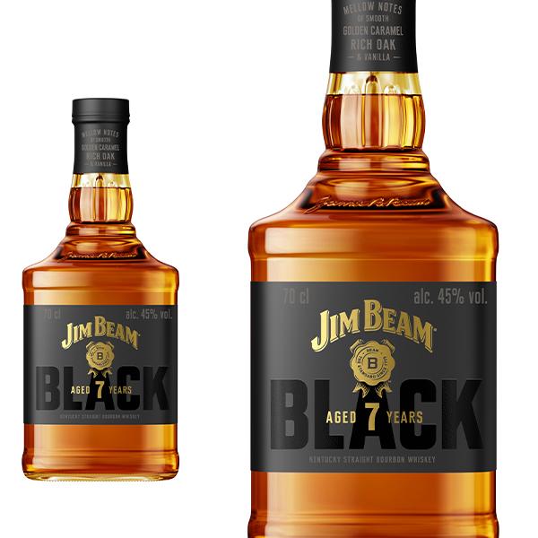 【正規品】ジムビーム ブラック 7年 ケンタッキー ウイスキー ジェームズ ビーム 700ml 45...