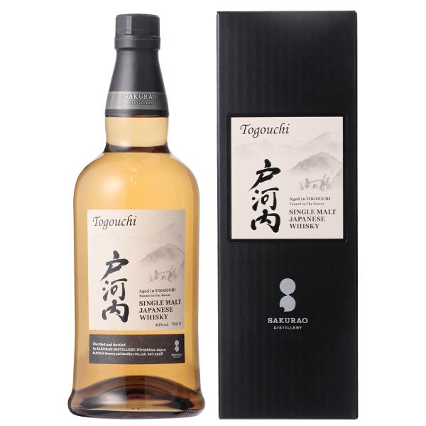 【正規品 箱入】戸河内 シングル モルト ジャパニーズ ウイスキー 700ml 43％