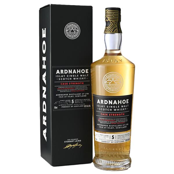 【正規品 箱入】アードナッホー 5 年 カスクストレングス バッチ1 アイラ シングル モルト スコ...