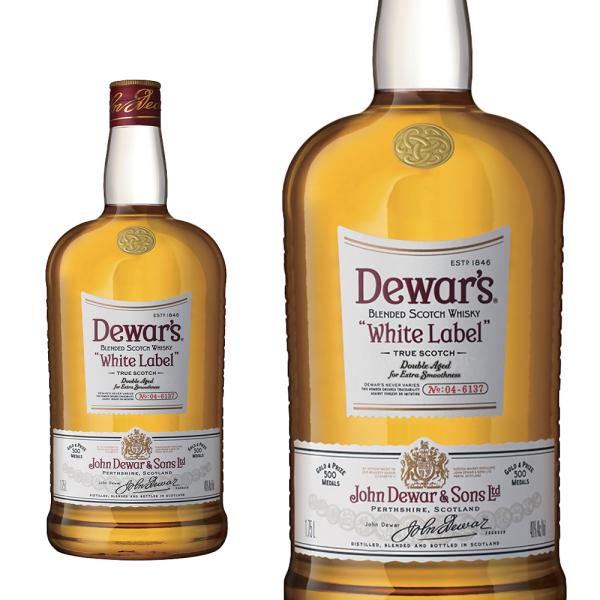 【正規品 1750ml ビッグサイズ】デュワーズ ホワイトラベル ブレンデッド スコッチ ウイスキー...
