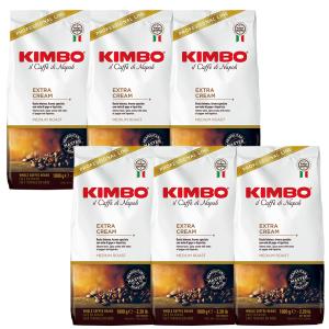 【取り寄せ】【1kg×6袋】【ケース買い特価】【1袋あたり3,322円】KIMBO（キンボ） エスプレッソ豆 エキストラクリーム