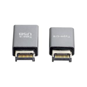 Cablecc USB 3.1 フロントパネルヘッダー オス タイプE - タイプA & タイプC USB-Cマザーボード拡張データアダプタ｜winfieldhonten
