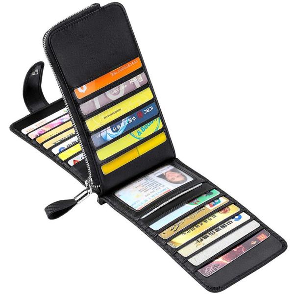 JEEBURYEE カードケース レディース メンズ 財布 長財布 本革 薄型 RFID スキミング...