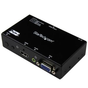 StarTech.com 2入力(HDMI/VGA)1出力(HDMI)対応ビデオ切替器スイッチャー 自動&優先切替機能搭載 1080p VS｜winfieldhonten