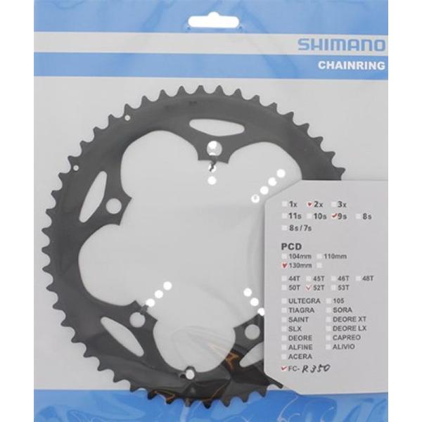 シマノ (SHIMANO) リペアパーツ チェーンリング 52T FC-R350 Y1ND98040