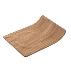 テーブルウェアイースト 木製アール角コースター ウィローウッド 13.4cm｜winfieldhonten