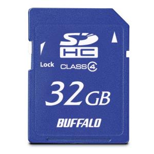 BUFFALO Class4 SDHCカード 32GB RSDC-S32GC4B｜winfieldhonten