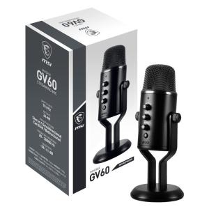 MSI IMMERSE GV60 STREAMING MIC ゲーミングマイク ストリーミングマイク ハイレゾ(96MHz/24bit)対応｜winfieldhonten