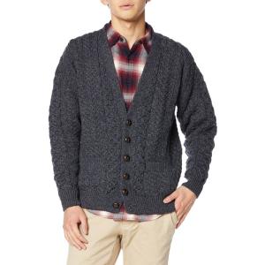 アランウーレンミルズ セーター A758 Merino V-neck Cardigan メンズ 70 日本 XS (日本サイズXS相当)｜winfieldhonten