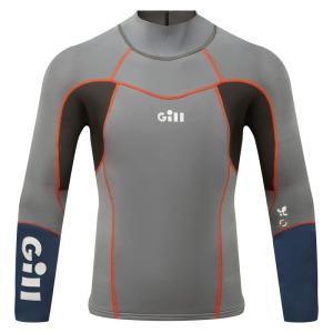 Gill (ギル) ウエットスーツ 1.5mm ゼンライト トップ メンズ (Zenlite Top Men's) スチールグレー M 50｜winfieldhonten