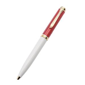 ペリカン Pelikan ボールペン スーベレーン K600 レッドホワイト メンズ レディース 特別生産品 ツイスト式 高級筆記具