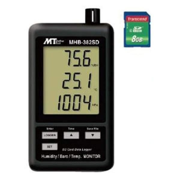 マザーツール デジタル温湿度・気圧計 MHB-382SD