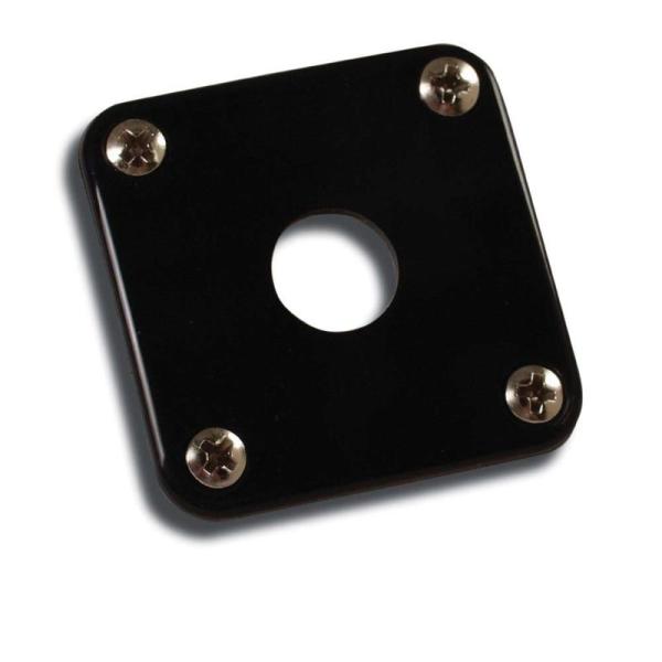 ギブソン Gibson PRJP-010 Jack Plate Black Plastic ジャック...