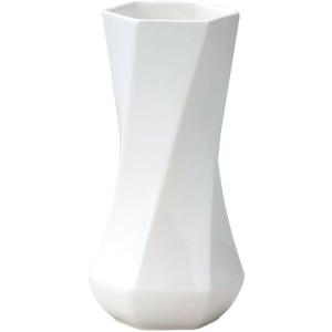 GREEN HOUSE Monochrome Flower Vase ホワイト 12×12×24cm 005-A/W｜winfieldhonten