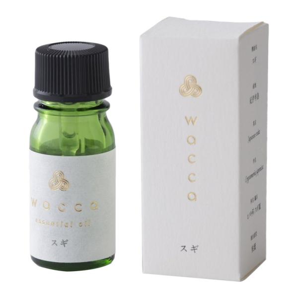 wacca ワッカ エッセンシャルオイル 5ml 杉 スギ Japanese cedar essen...