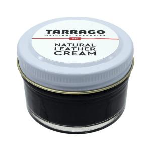 Tarrago 革にやさしい植物性油分ベースの靴クリーム ナチュラルレザークリーム 50ml 靴磨き デリケートレザー 保湿 ブラック｜winfieldhonten