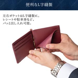 爆買 GRAV 財布 メンズ 2つ折り財布 本...の詳細画像5