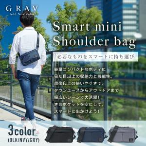 GRAV ショルダーバッグ メンズ バッグ ボ...の詳細画像1