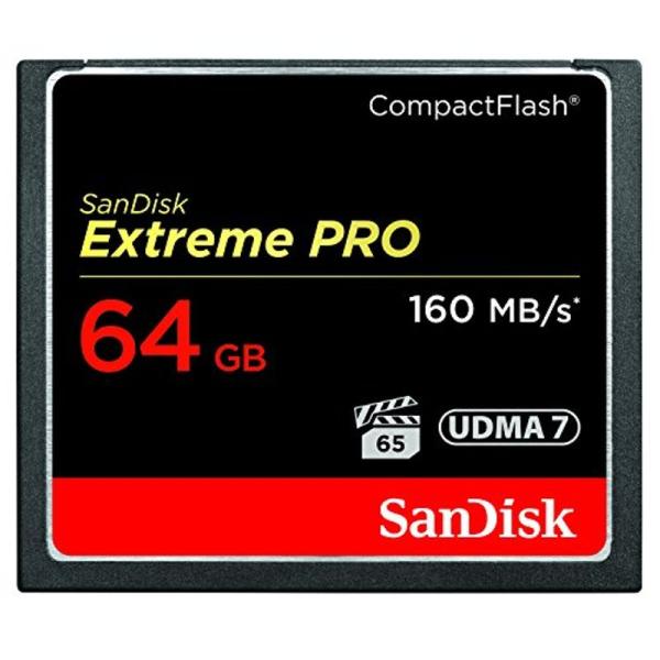 サンディスク コンパクトフラッシュ カード 64GBエクストリーム プロ SDCFXPS-064G-...
