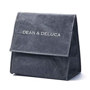 DEAN&DELUCA ランチバッグ チャコールグレー 折りたたみ コンパクト 保冷バッグ チルドバッグ｜wing-of-freedom