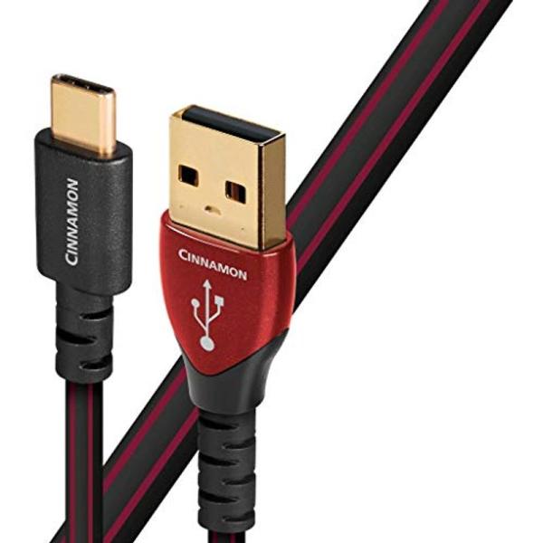 audioquest USBケーブル シナモン(USB A-Type C) 《USB2/CIN/1....