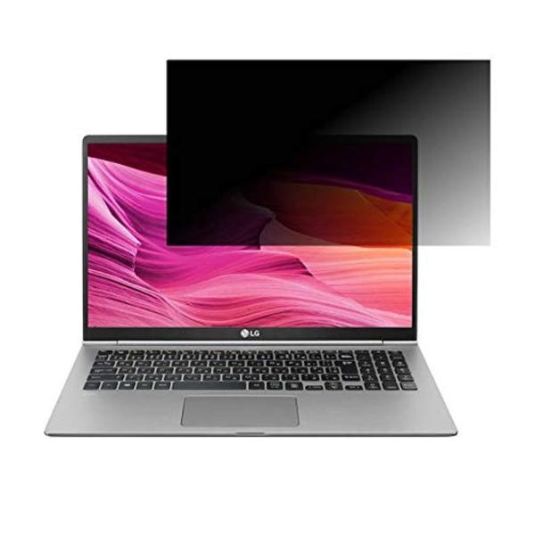 2枚セットLG gram 15Z990 2019年2月モデル 15.6インチ用のぞき見防止液晶保護フ...