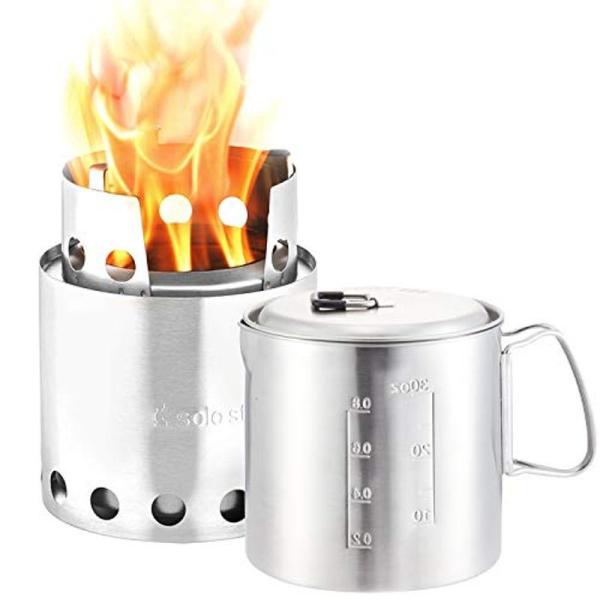 (ソロストーブ)solo stove ソロストーブ ライト+ポット900 コンボ SS1-P1