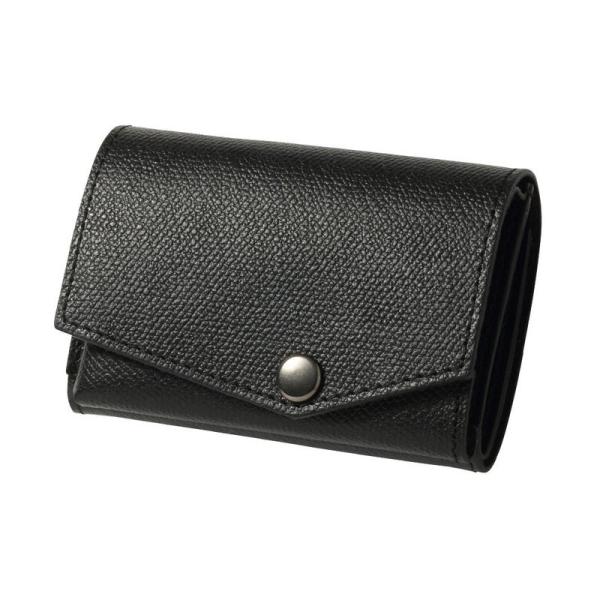 アブラサス 小さい財布 ブラック メンズ 財布 プレゼント ギフト 日本製
