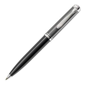 PELIKAN ペリカン ボールペン 油性 スーベレーン ブラックストライプ K605 正規輸入品｜wing-of-freedom