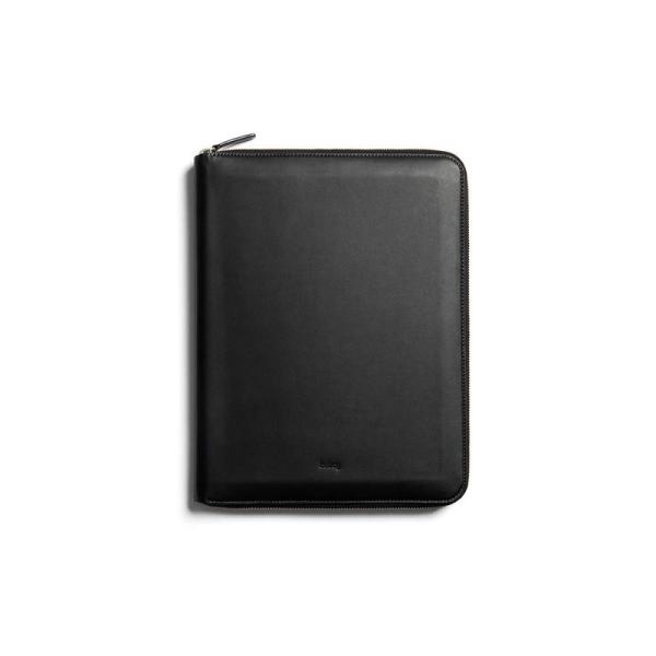 Bellroy Work Folio A4 - プレミアムレザー製二つ折りケース（A4サイズのノート...