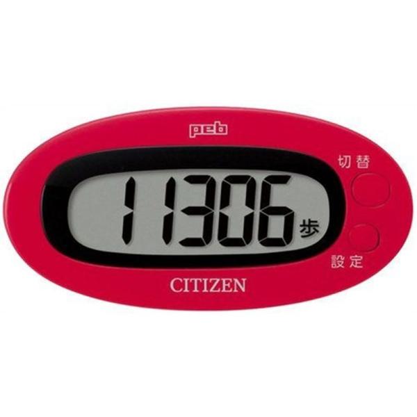 シチズン(CITIZEN) デジタル歩数計 peb レッド TW310-RD