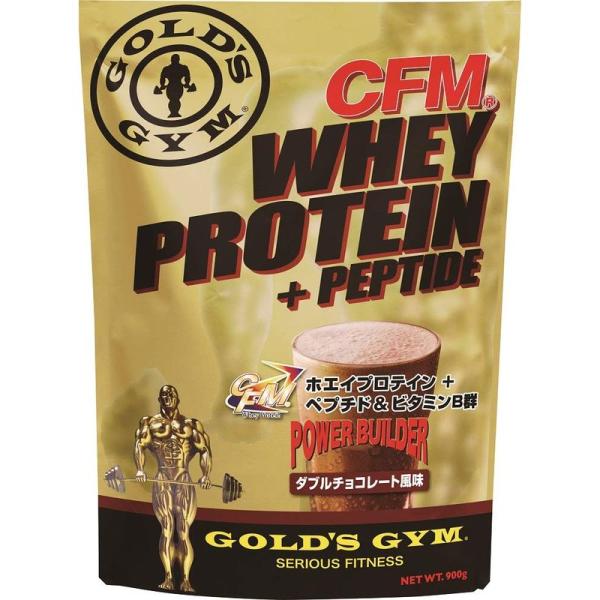 ゴールドジム(GOLD&apos;S GYM) CFMホエイプロテイン ダブルチョコレート風味 2kg