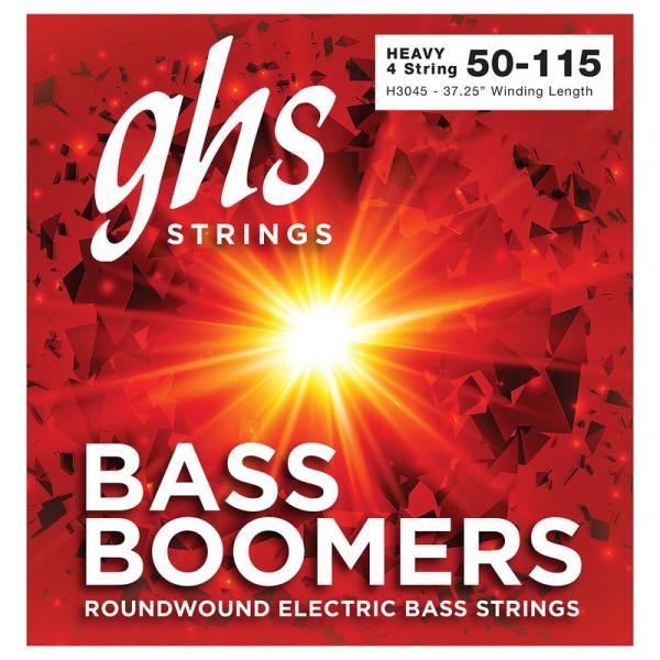 ghs エレキベース弦 BASS BOOMERS/ベースブーマーズ ヘヴィ 50-115 H3045