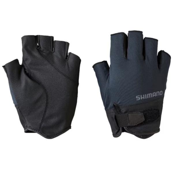 シマノ(SHIMANO) ベーシックグローブ 5本カット GL-009V ブラック 2XL