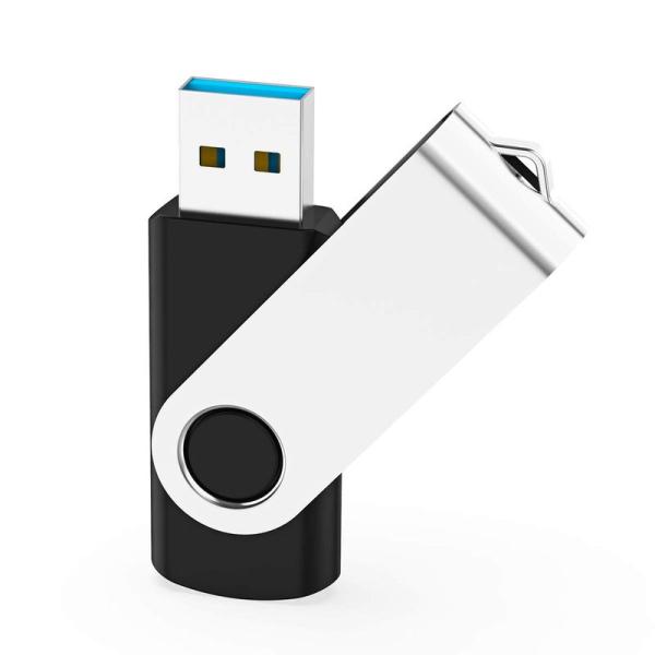 KEXIN USBメモリ 128GB USB 3.0 高速 USBメモリースティック 360°回転式...