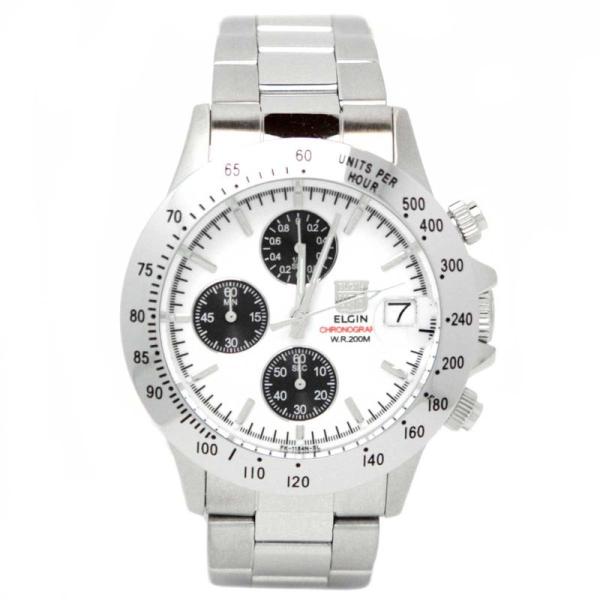 エルジン 腕時計 FK1184S-W メンズ シルバー