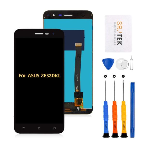 SRJTEK for Asus Zenfone 3 ZE520KL交換用LCDスクリーン，液晶ディス...