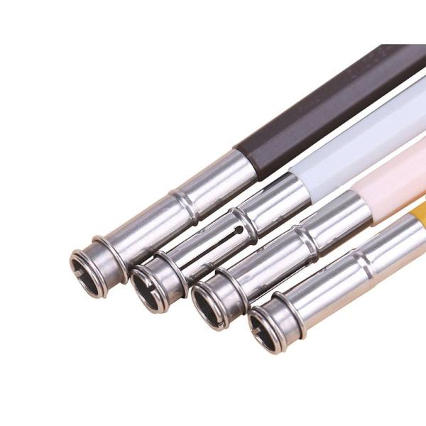 Sipliv デュアルヘッド鉛筆ホルダー鉛筆エクステンダーのスケッチ &amp; 木炭鉛筆、6個セット