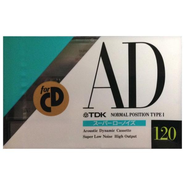 TDK AD 120分 ノーマル カセットテープ AD-120M